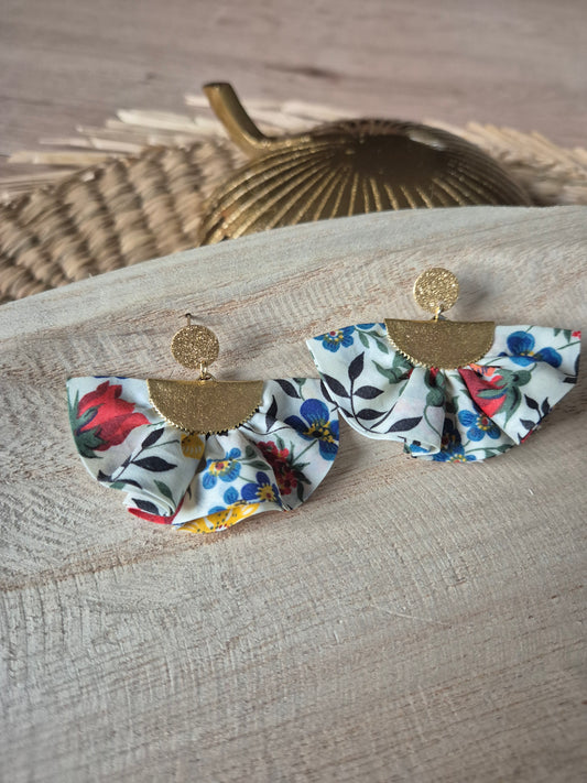 Boucle d'oreilles Liberty floraux