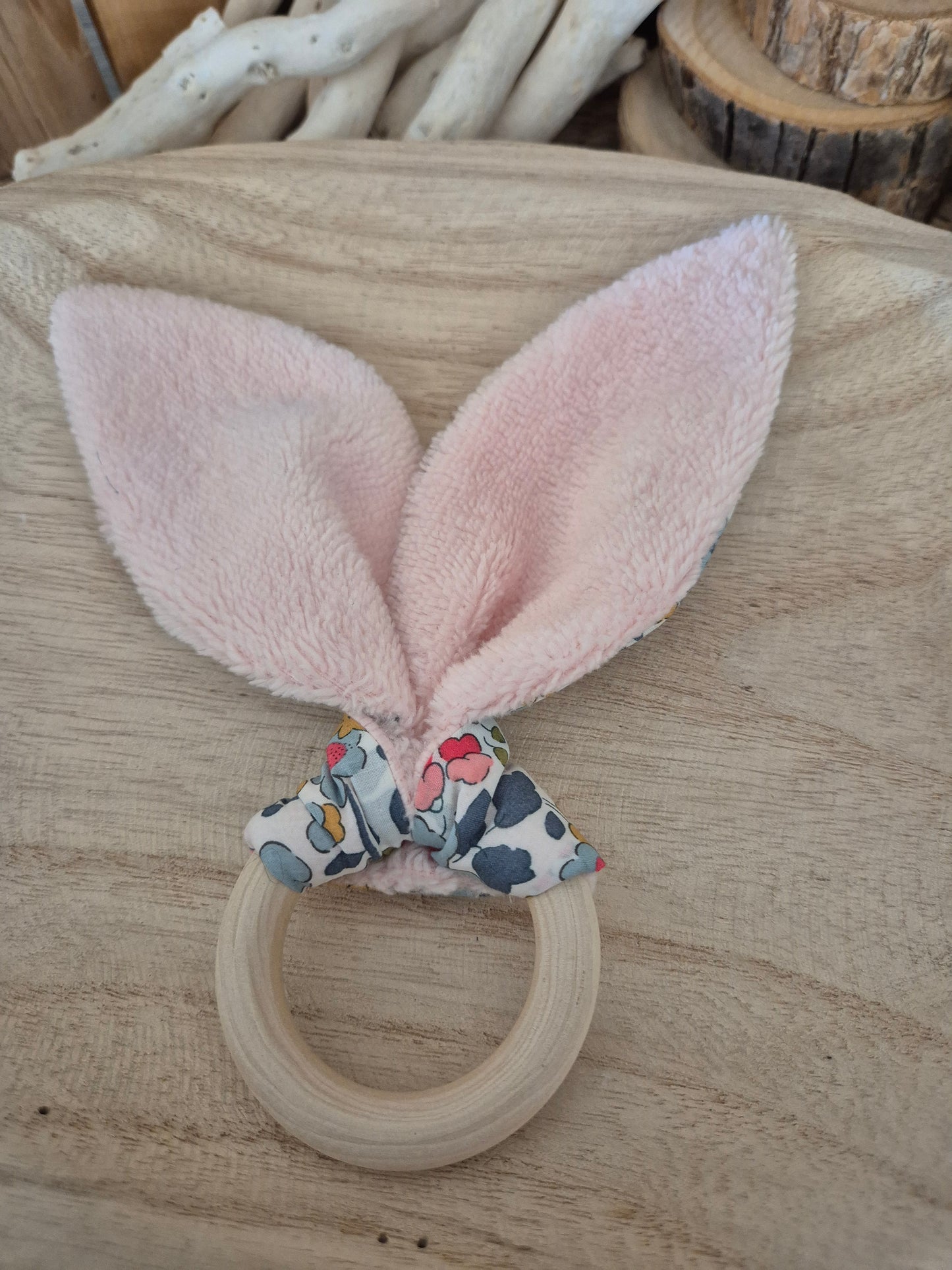 Hochet oreilles de lapin Betsy porcelaine